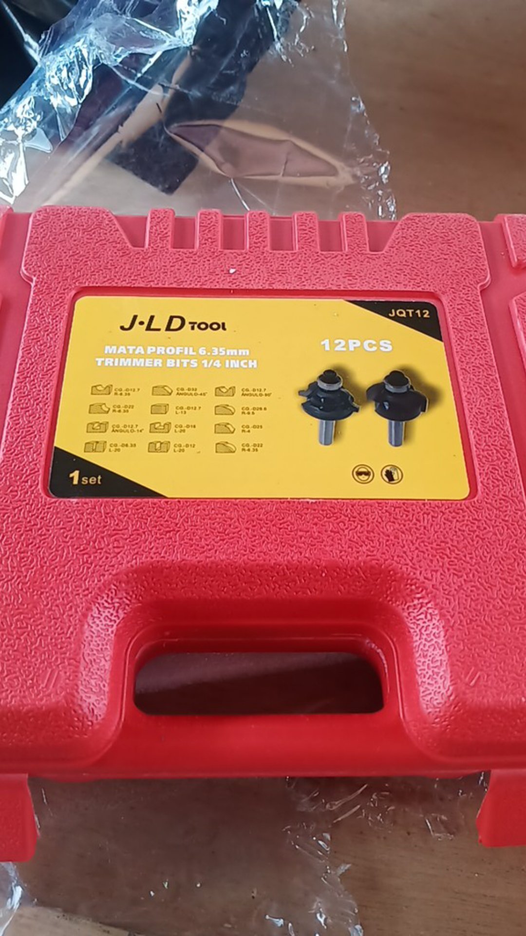 Mata Profil Satu Set 12pcs Tajam Harga Promo