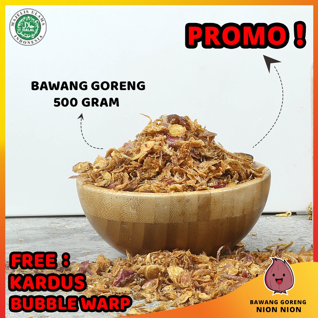 

Bawang Goreng Brebes Super 500 Gram Bawang Merah Goreng Brebes Renyah, Brambang Goreng Kiloan Murah