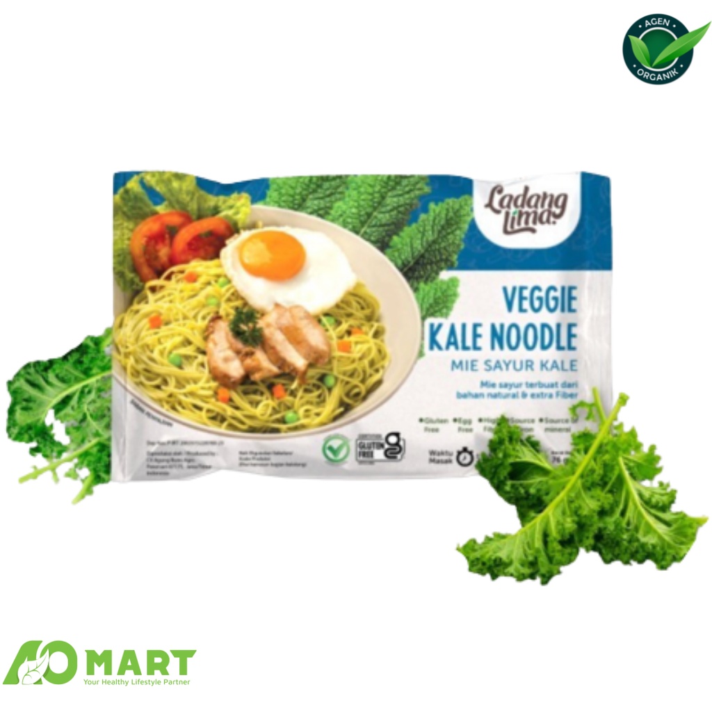 

Ladanglima Veggie Rasa Kale Noodle 76gr