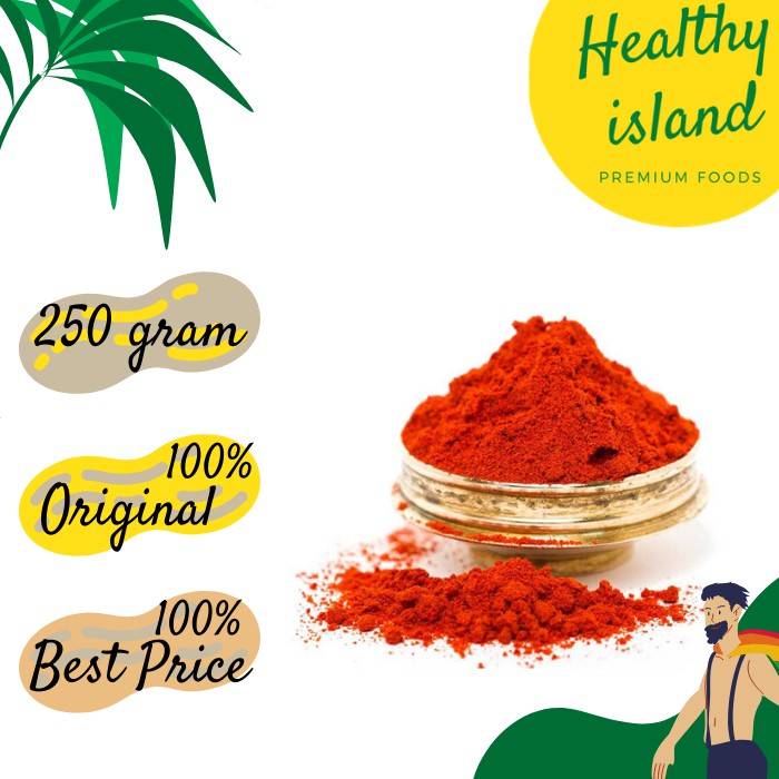 

Bubuk Paprika Original/Asap/Pedas / Paprika Powder - 250 gram