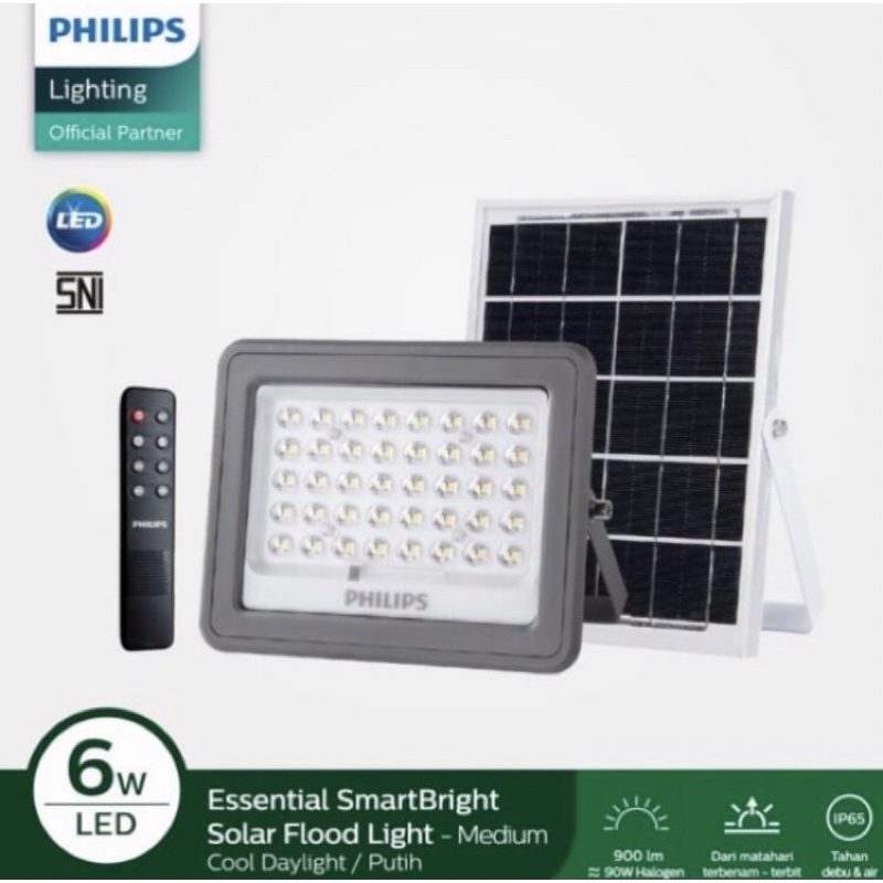Philips Lampu Sorot Solar LED BVC080 LED9