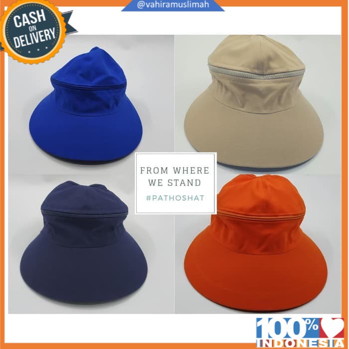 Topi Visor Caddy Widen Sun Hat