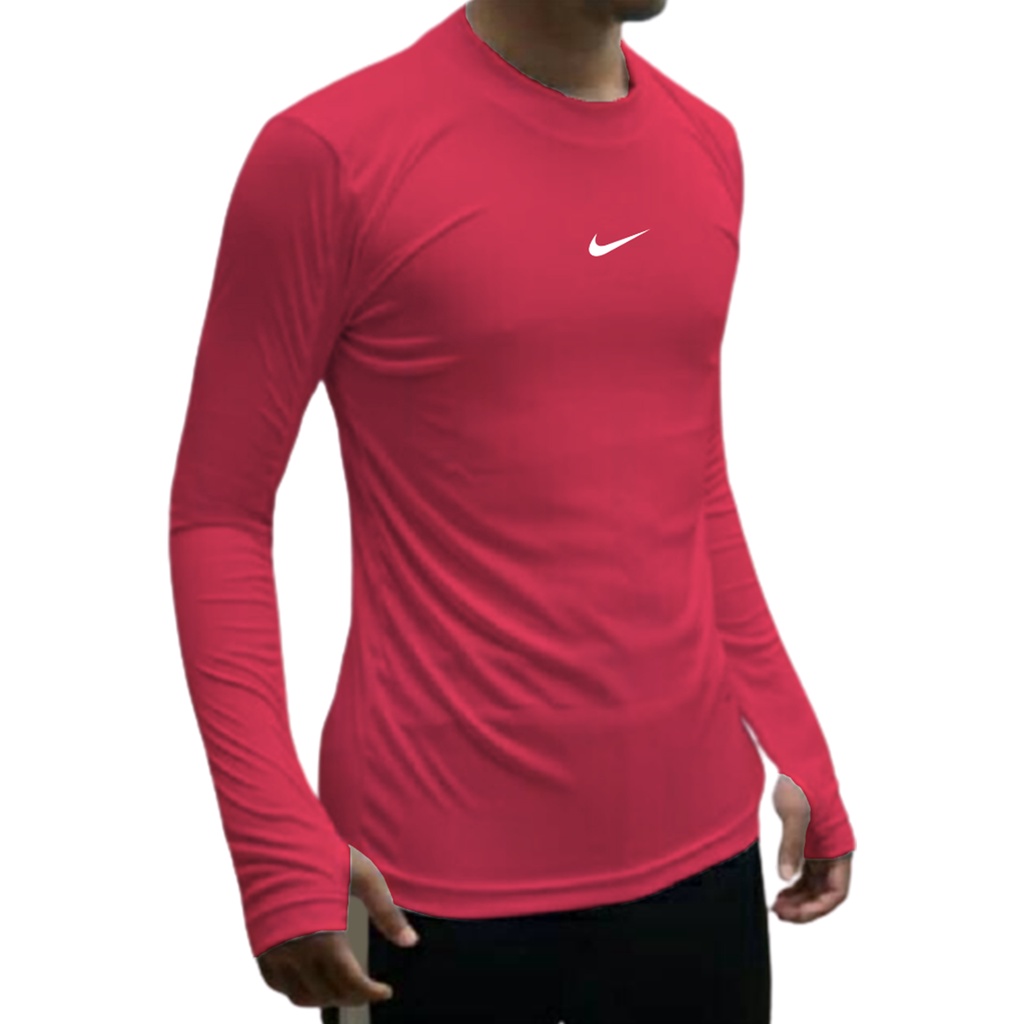 MANSET THUMBHOLE baju dalaman olahraga baselayer grade ori termurah, baju manset, baju basselayer