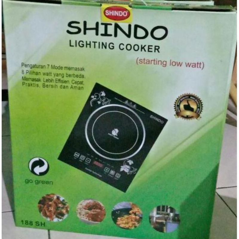 KOMPOR LISTRIK SHINDO LOW WATT/ KOMPOR HALOGEN LIGHTING COOKER SHINDO TERBARU KOMOR SHINDO 188