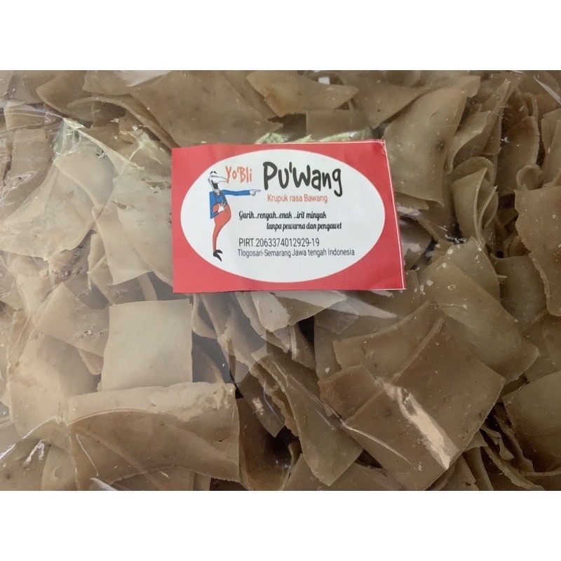 

PU'WANG (Kerupuk Bawang) 1 kg mentah