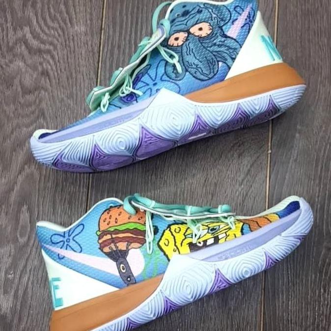 ■ TERMURAH SEPATU BASKET■ SEPATU BASKET NIKE KYRIE 5 NICKELEDEON BOB MIX PREMIUM ORIGINAL STOK