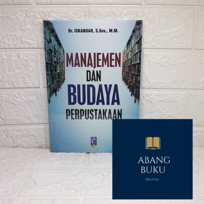 Jual Buku Ori Manajemen Dan Budaya Perpustakaan Refika Shopee Indonesia