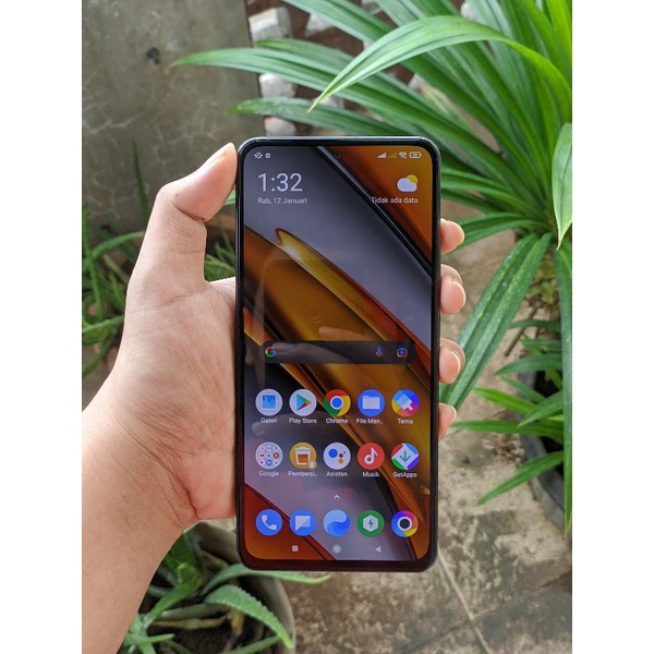 HP Poco F3 8/256 Fullsett Hitam / Pocophone F3 8/256