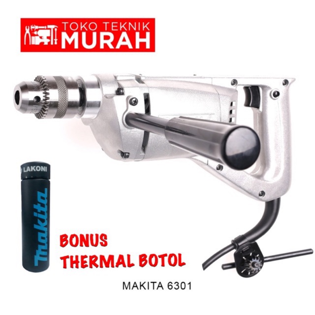 Makita 6301 Mesin Bor / RUGGED HOUSING HAND DRILL