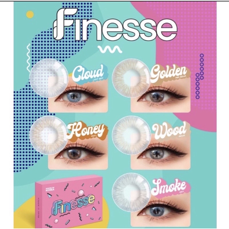 Softlens Finesse by Exoticon Minus (3,00 - 6,00) Dia 14,2mm