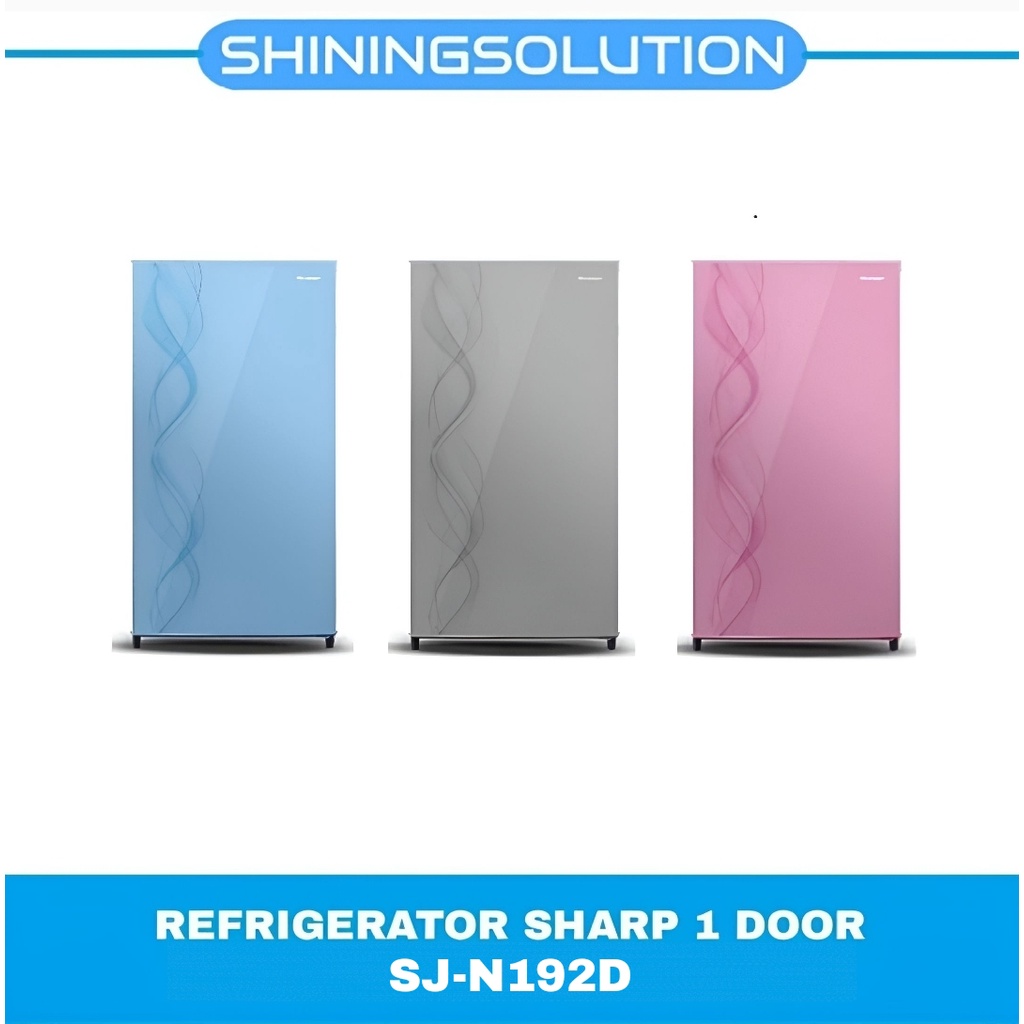 KULKAS SHARP 1 PINTU SJ-N192D-AB/AP/AS (184 L)