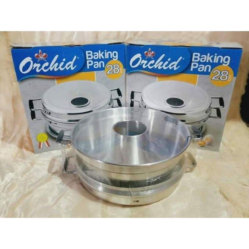 baking pan tuangan bolu bakingpan orchid