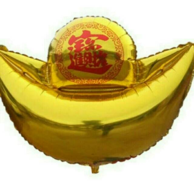 BALON FOIL UANG IGOT (UANG EMAS KUNO)