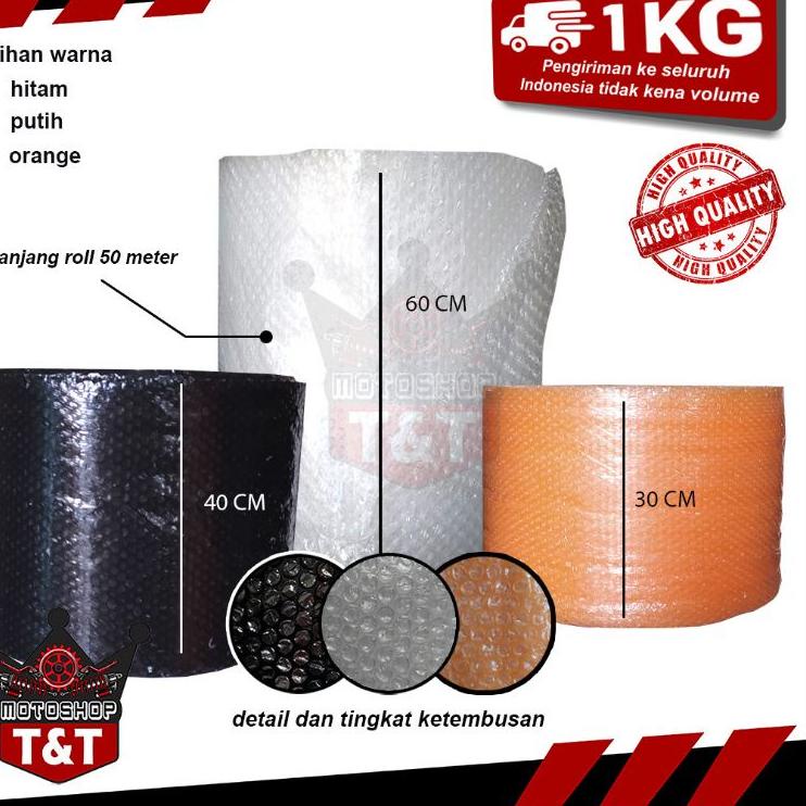 

Bubble Buble Wrap Roll 40 cm x 50 m ➜➼ ➟ (Best Terlaris)