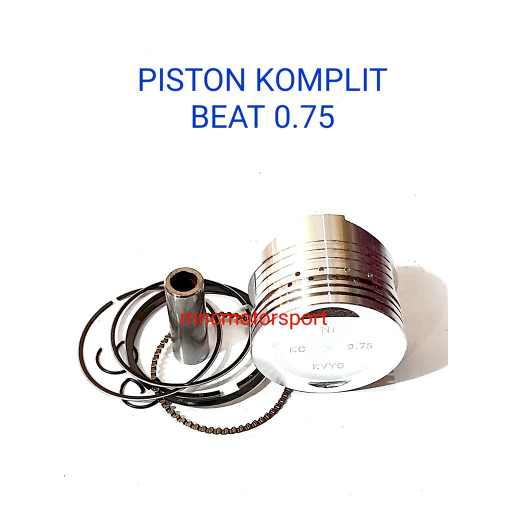 PISTON SEHER KOMPLIT BEAT OLD KARBU SCOOPY SPACY KARBU