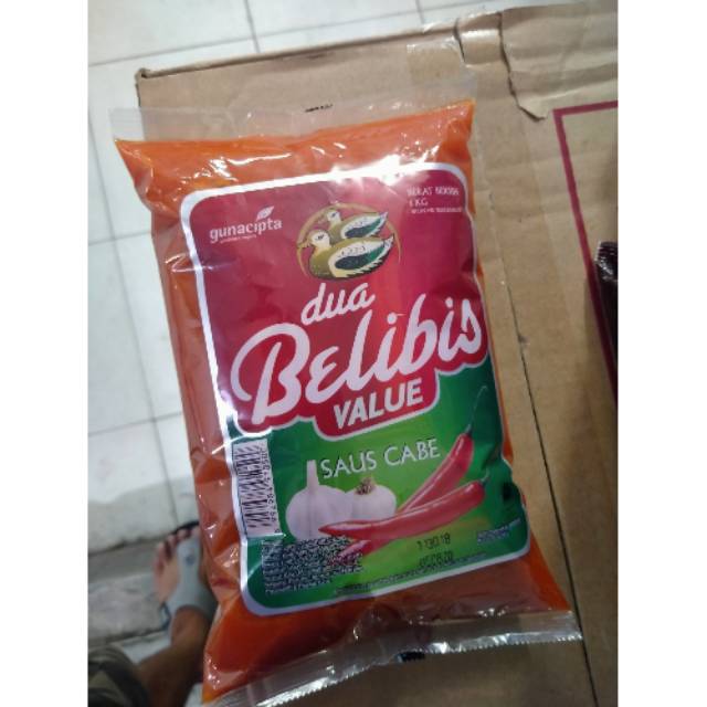 

Belibis saus cabai bantal value 1kg