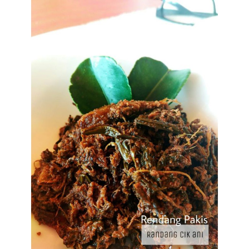 

Randang Cik ani Rendang Pakis 250 gram