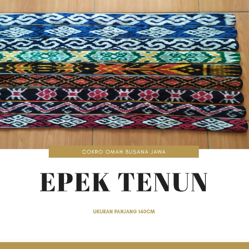Epek Tenun Troso (Kamus Jawa) / Sabuk Jawa / Iket Pinggang Jawa
