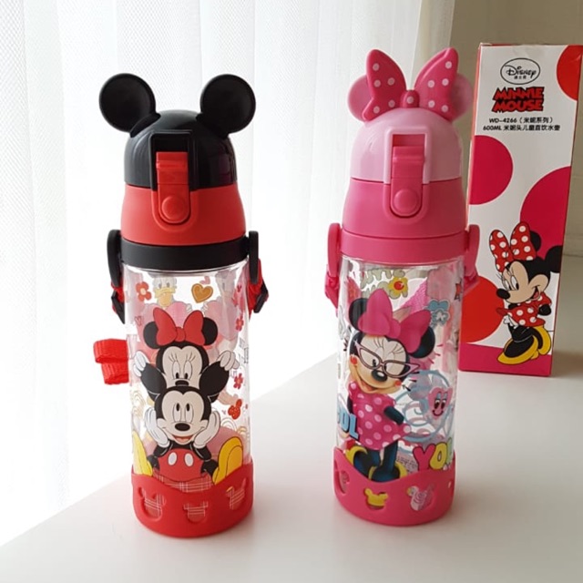 DRINK BOTTLE 4266 - Botol Air Minum Anak Mickey Mouse Minnie Mouse Disney