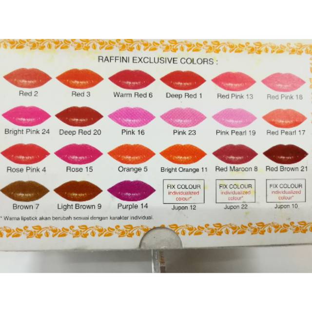 Lipstick Raffini