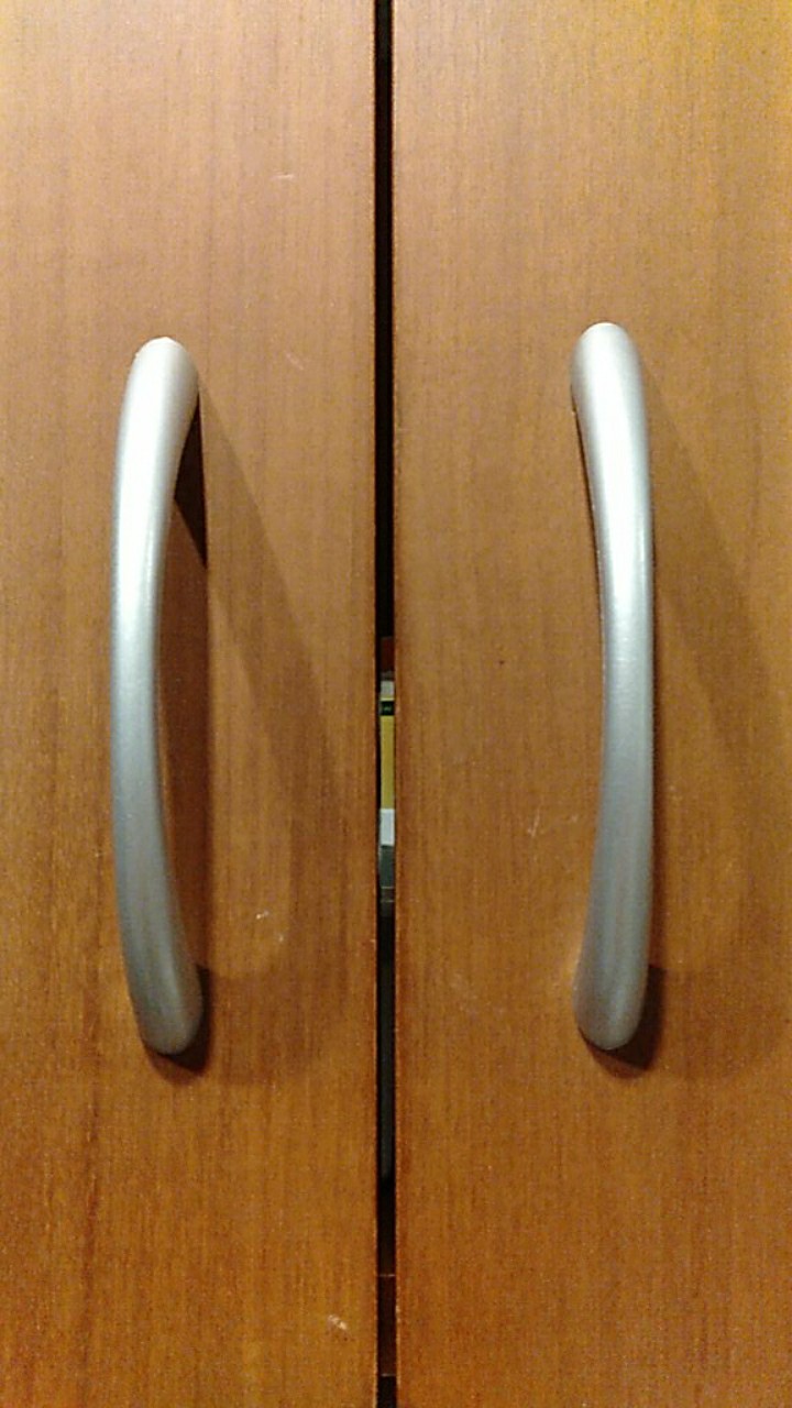 Tarikan Laci 58 C96 / Handle Sabit Pintu Lemari Hitam Black Silver Panjang Murah Gagang