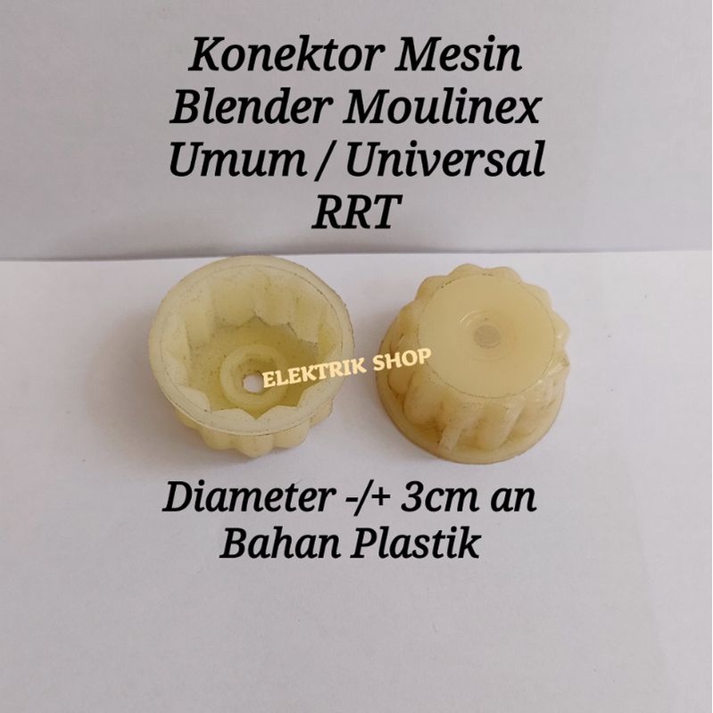 KONEKTOR GIGI MESIN BLENDER MOULINEX UMUM / UNIVERSAL RRT SEMUA MEREK