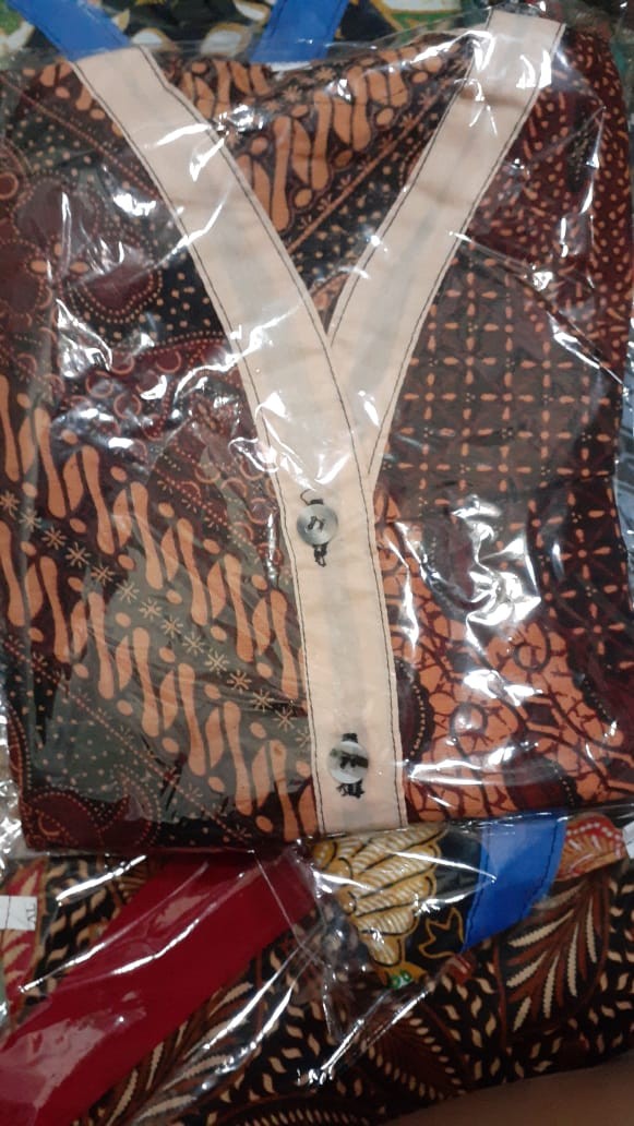 Setelan Batik Anak Baju Tidur Anak Motif Elegan,usia 1-5 Tahun Laki-laki, Perempuan.