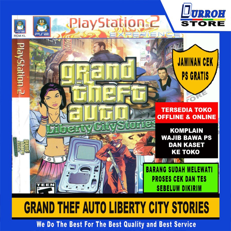 playstation 2 grand theft auto liberty city stories