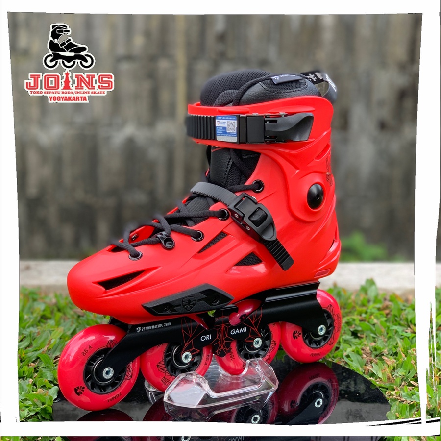 Sepatu Roda Flying Eagle Inline Skate Flying Eagle Origami Merah