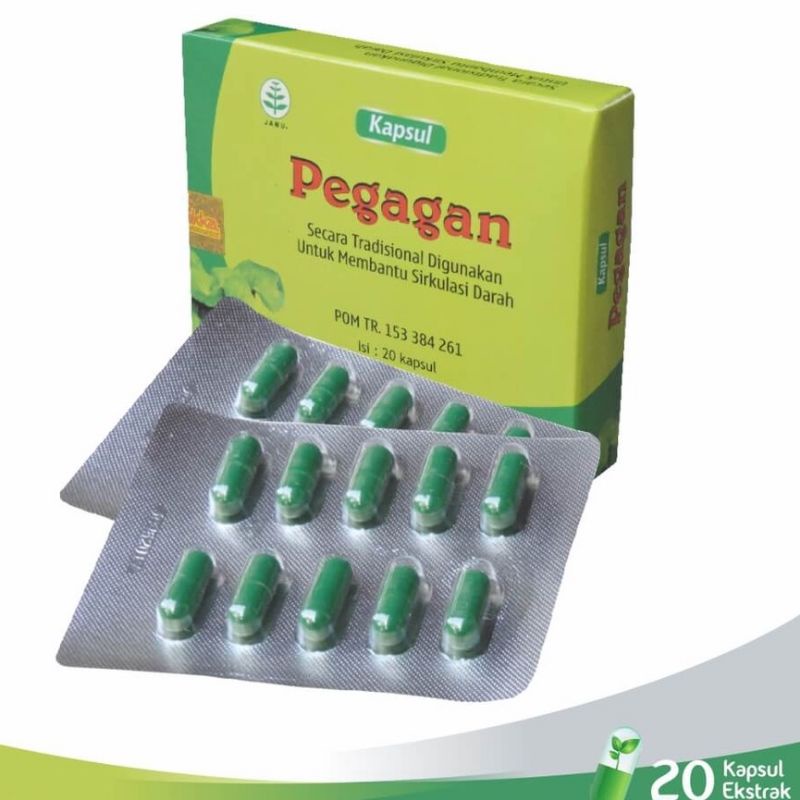Kapsul Ekstrak Pegagan Blister Herbal Melancarkan Perdaran Darah dan Anti Depresan