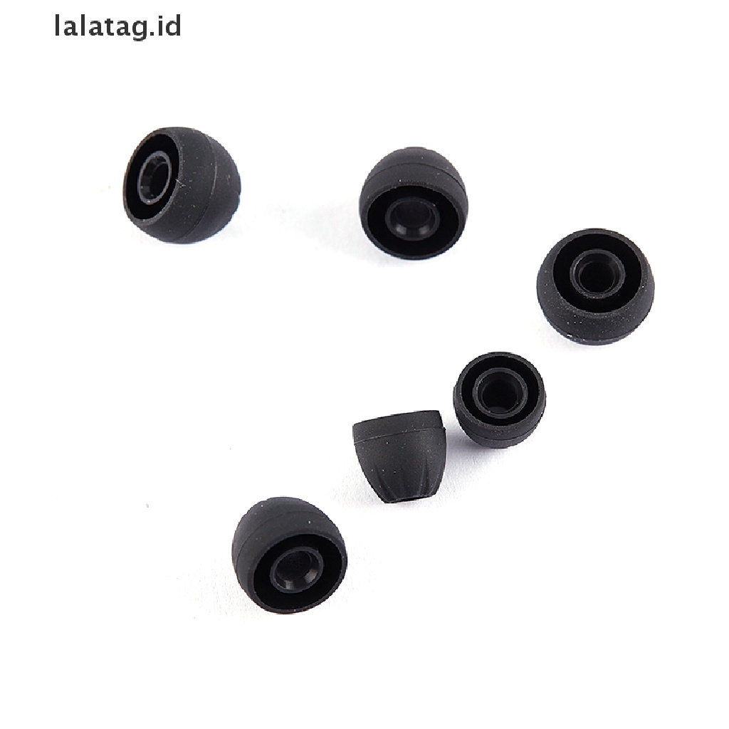 (lalatag) 6pcs / Set Earcaps Pengganti Bahan Silikon Untuk Earphone In-Ear KZ