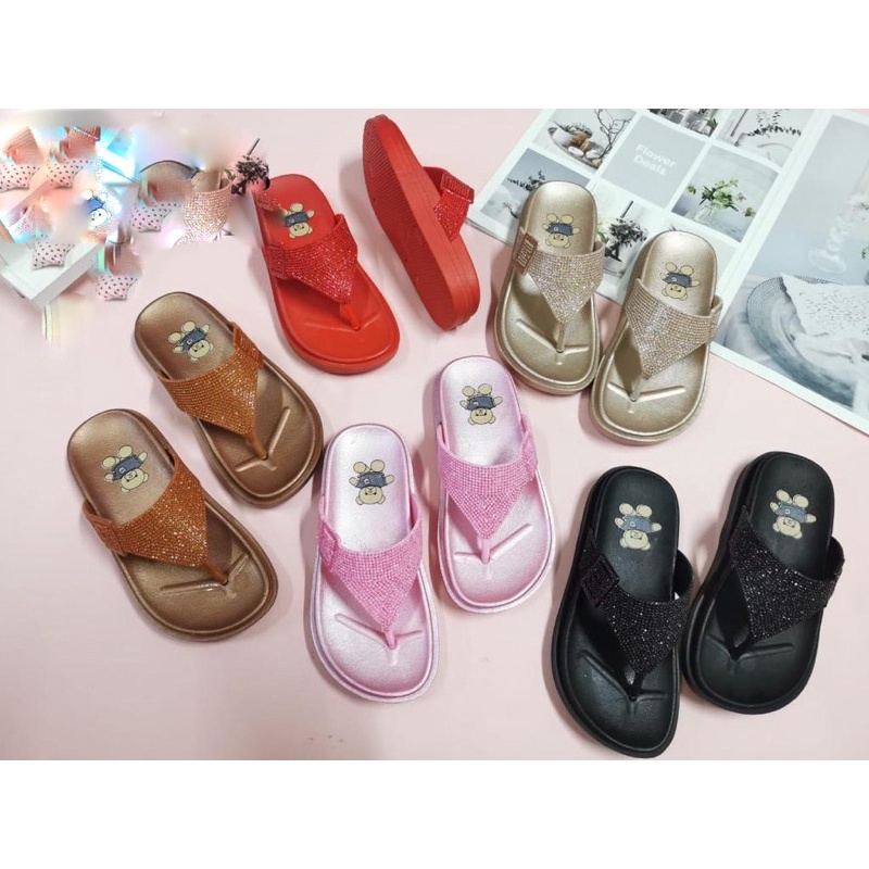 Sandal Jepit Gliter Anak 869