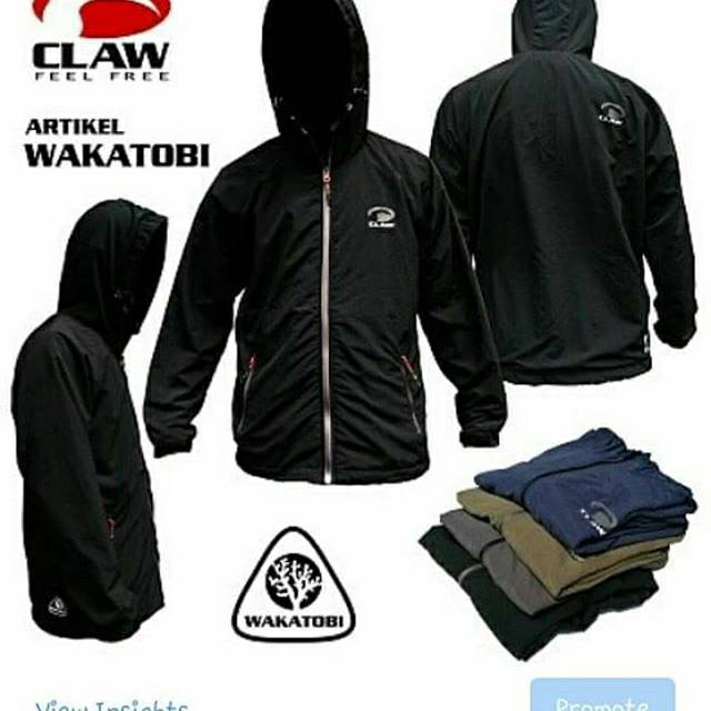Jaket claw wakatobi