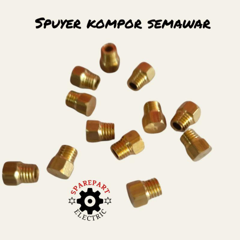 SPUYER KUNINGAN UNTUK KOMPOR SEMAWAR - KOMPOR JOS