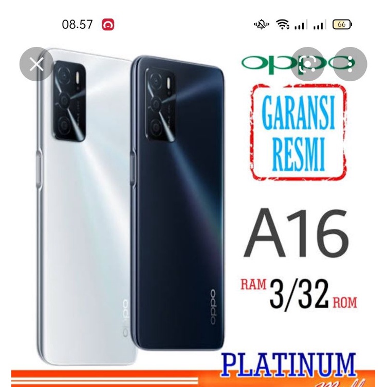 oppo a16 ram3/32