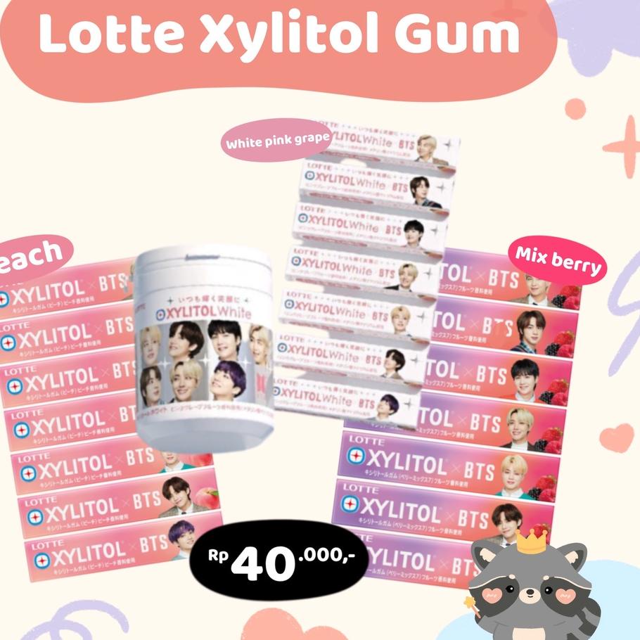 

B0D★ Lotte Xylitol Gum JAPAN Bagus Dipakai