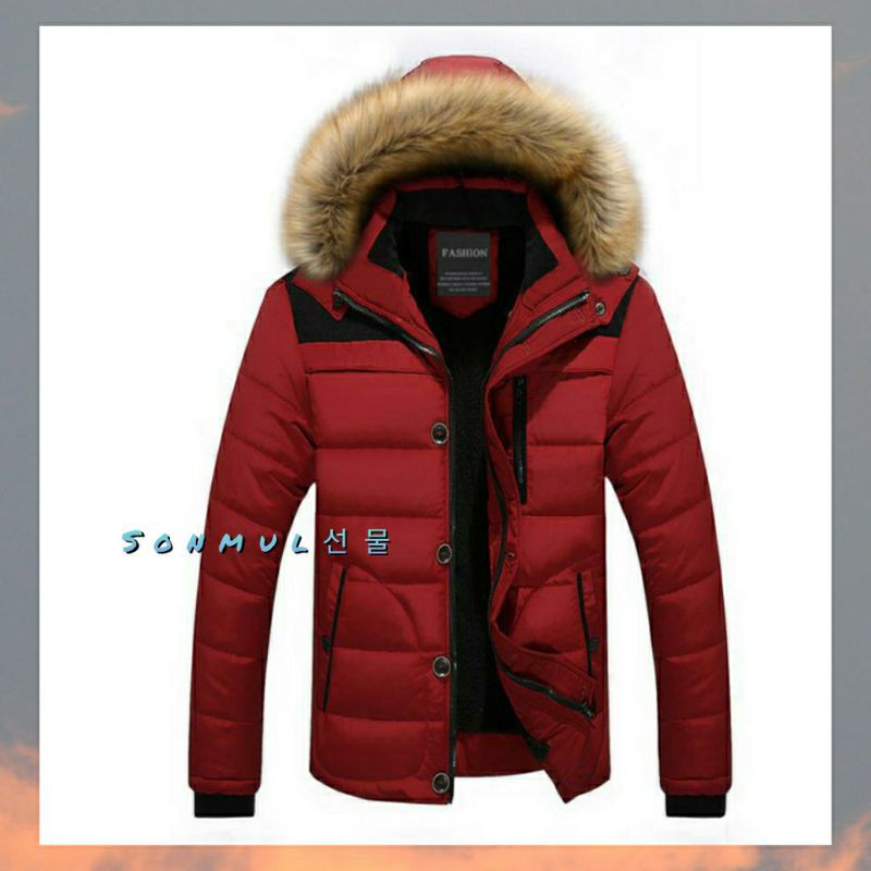 READY INDONESIA MAN WINTER PADDING COAT IMPORT THICK JAKET PRIA MANTEL MUSIM DINGIN