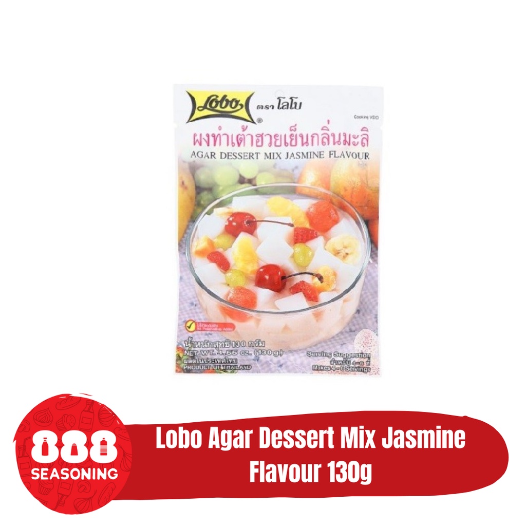 

LOBO AGAR DESSERT MIX JASMINE FLAVOUR 130g