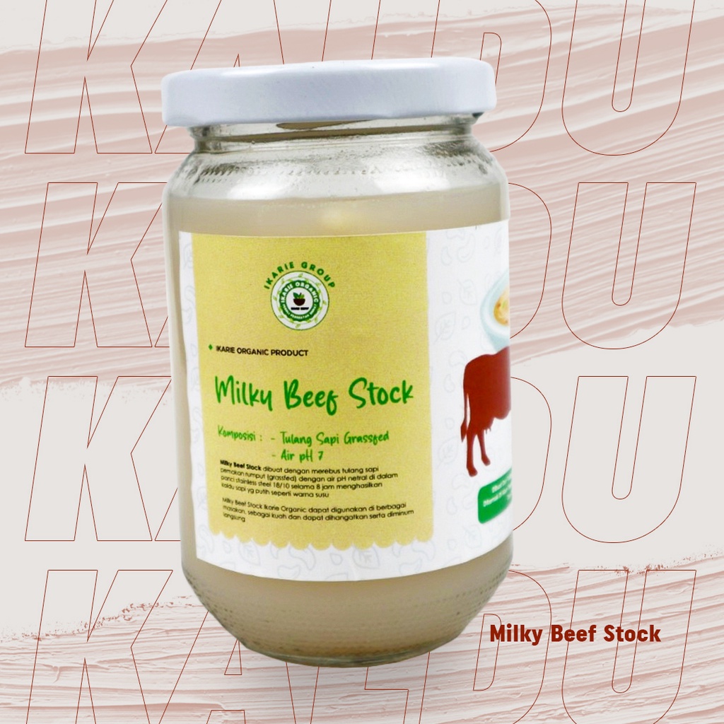 

Milky Beef Stock Ikarie Organic 350 gram