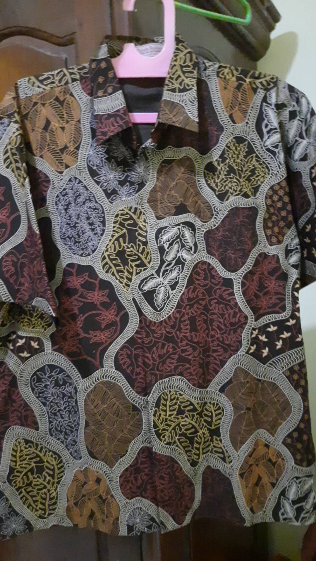Kemeja Batik Prabu Bahan Katun Baturaden Reguler Fit B382