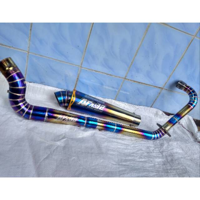 Knalpot RACING Satria FU original RAIDER 150 RAIDER FI R150 BELANG 150R AFAS 12 RACING