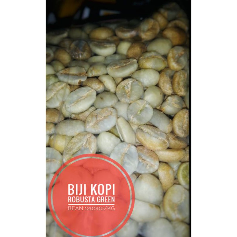 

Biji kopi Robusta Greenbeans