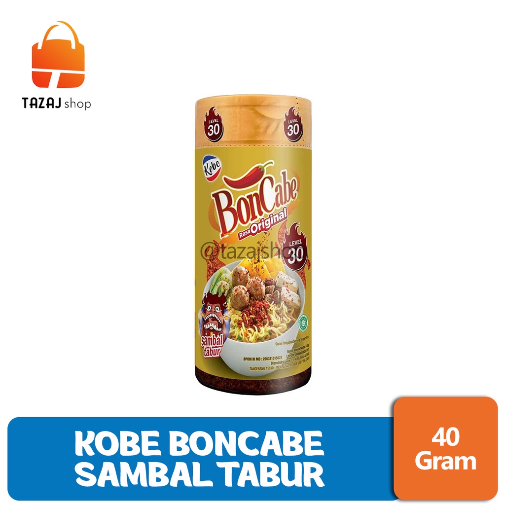 

KOBE Boncabe Sambal Tabur Level 30 40 Gram