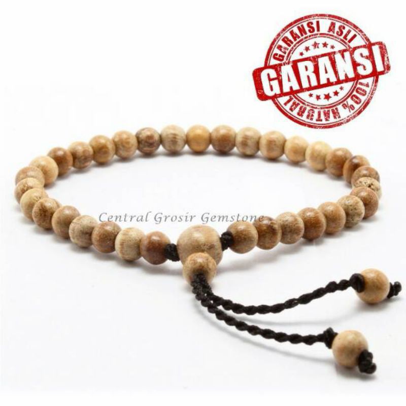 Gelang tasbih kayu gaharu