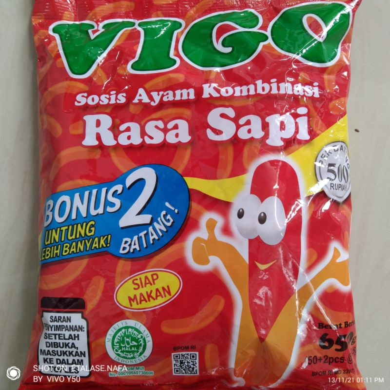 

SOSIS VIGO 1 PAK ISI 50