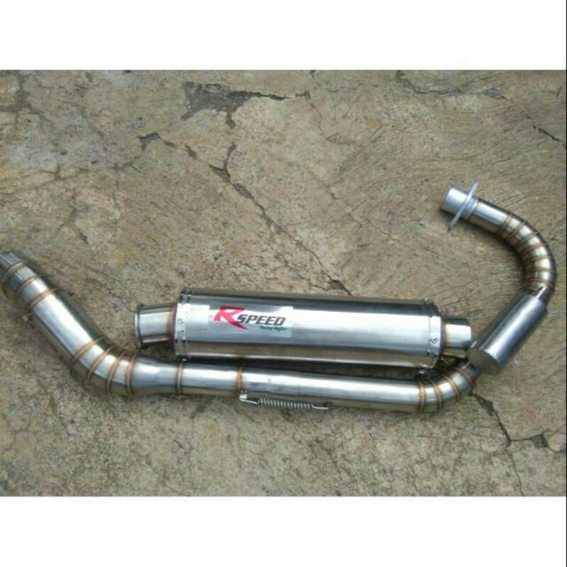 knalpot Rspeed leher power boom Tiger Mega pro GL pro CB clasik