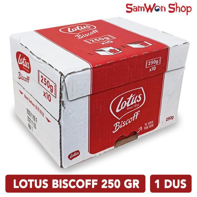 

1 DUS LOTUS BISCOFF CARAMELIZED BISCUIT - (250 GRAM ISI 32 PCS)