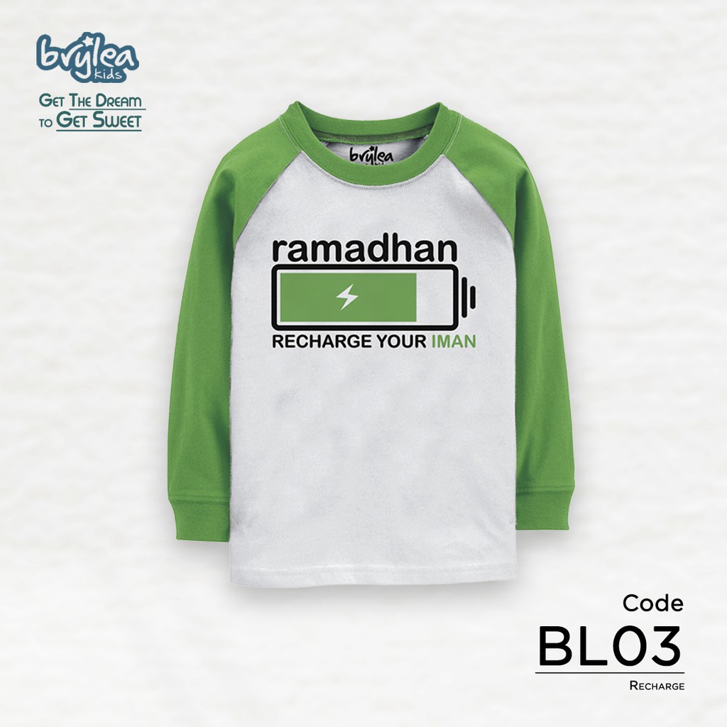 BL03 - Baju Anak Cool Branded Recharge - BryleaKids