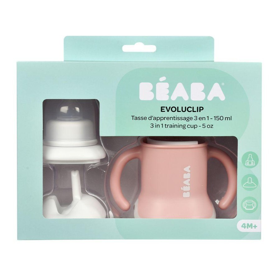 BEABA 3 IN 1 TRAINING CUP / BOTOL MINUM ANAK/ GELAS BAYI/ TEMPAT MINUM BAYI