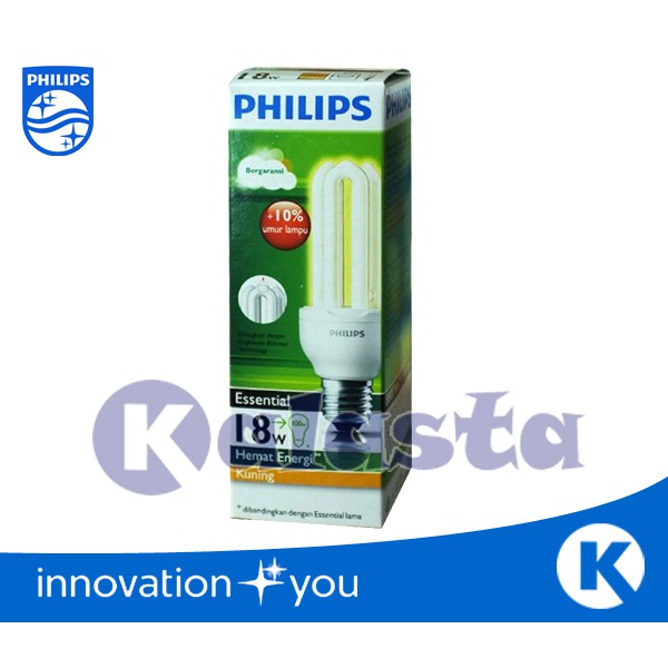 Promo Lampu Philips Essential 18w (18watt, 18 watt)